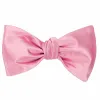 Bright Pink Self-Tie Bow Tie sold by TieMart