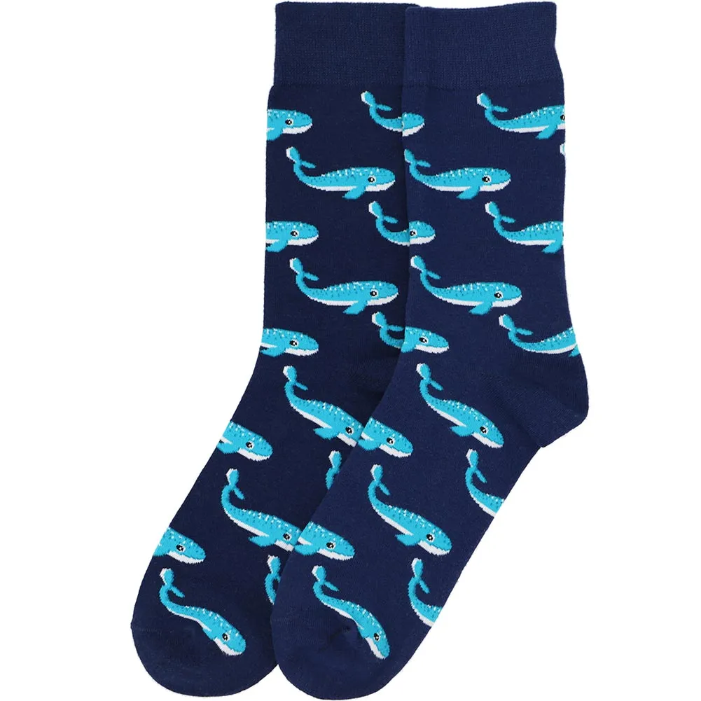 Men's Whale Socks sold by TieMart product image thumbnail 3