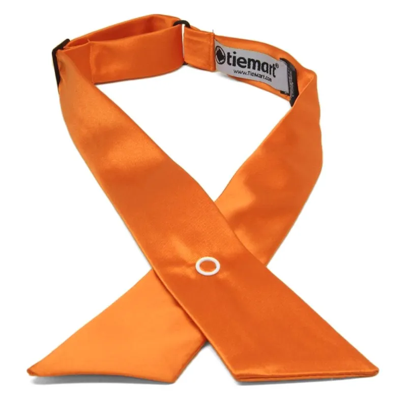 Orange Premium Crossover Tie sold by TieMart