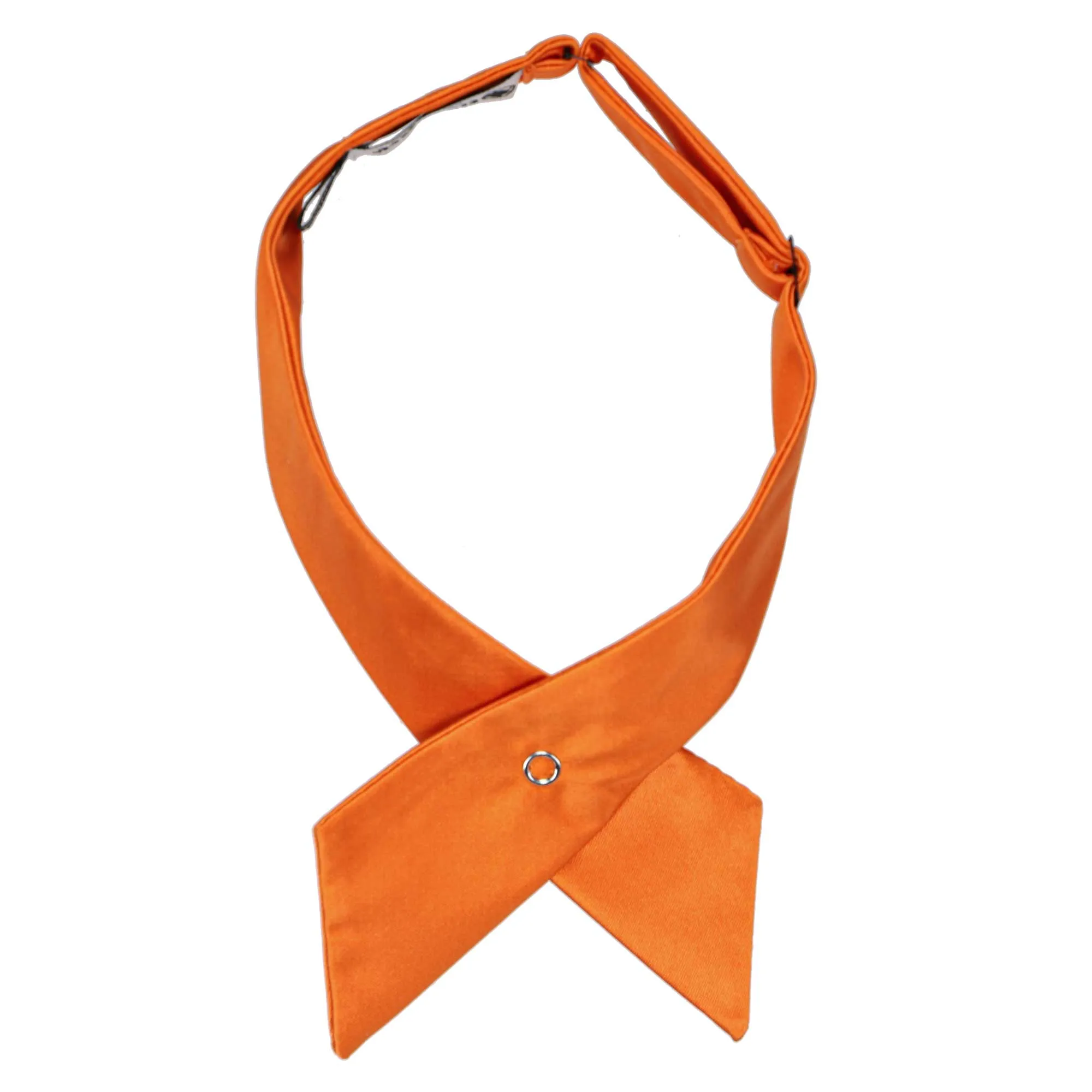 Orange Premium Crossover Tie sold by TieMart product image thumbnail 2