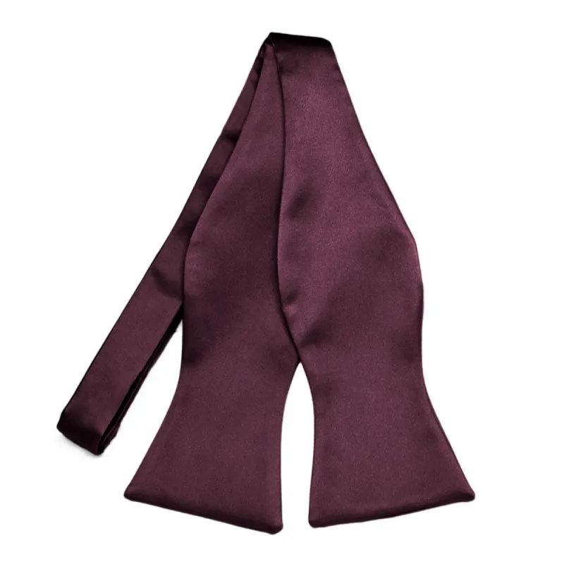 Wine Premium Self-Tie Bow Tie sold by TieMart