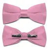 Antique Pink Clip-On Bow Tie sold by TieMart