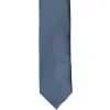 Dusty Blue Premium Skinny Necktie, 2" Width sold by TieMart