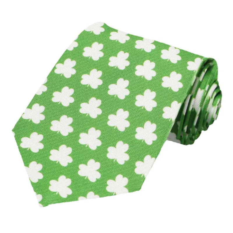 Lucky St. Patrick's Day Extra Long Necktie sold by TieMart