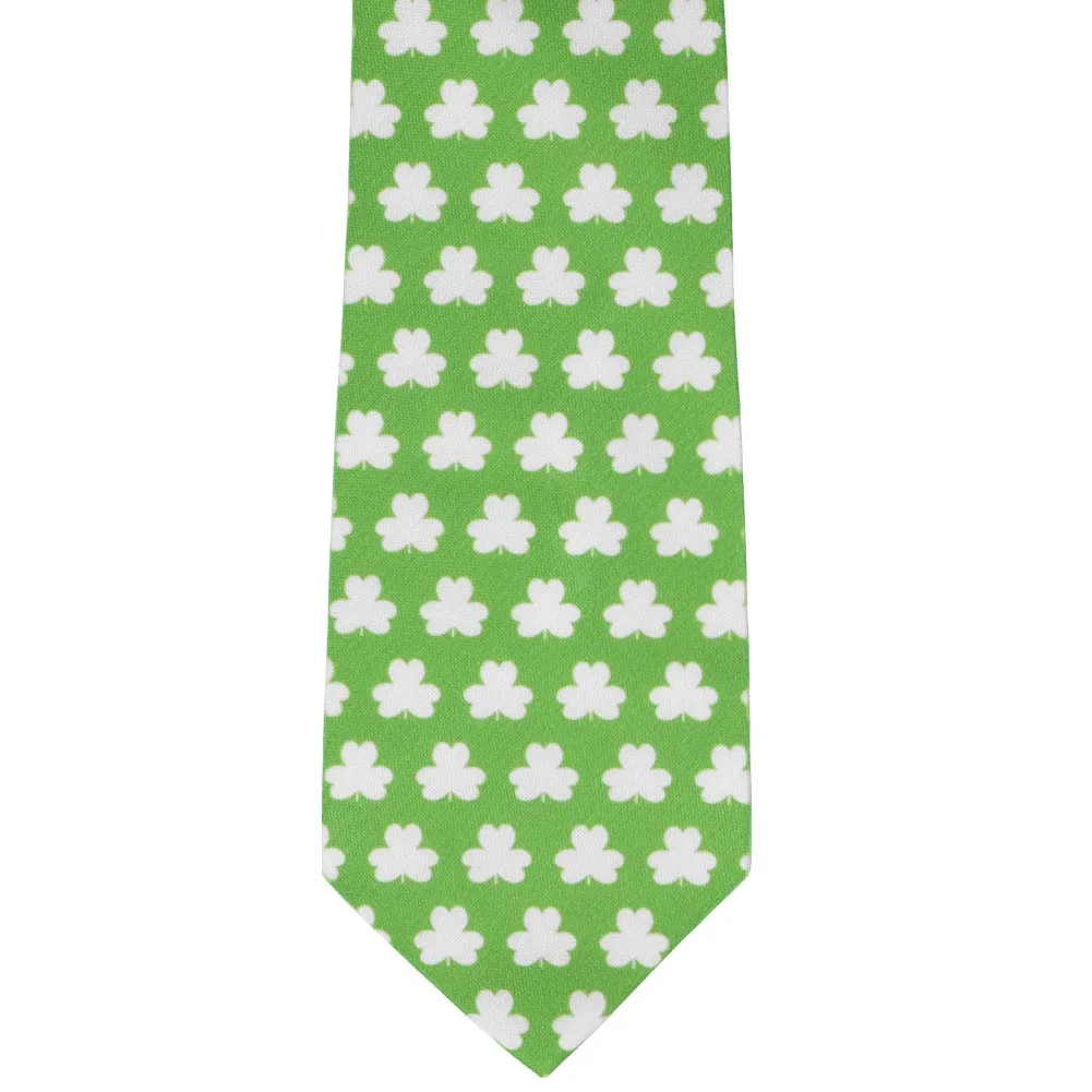 Lucky St. Patrick's Day Extra Long Necktie sold by TieMart product image thumbnail 2