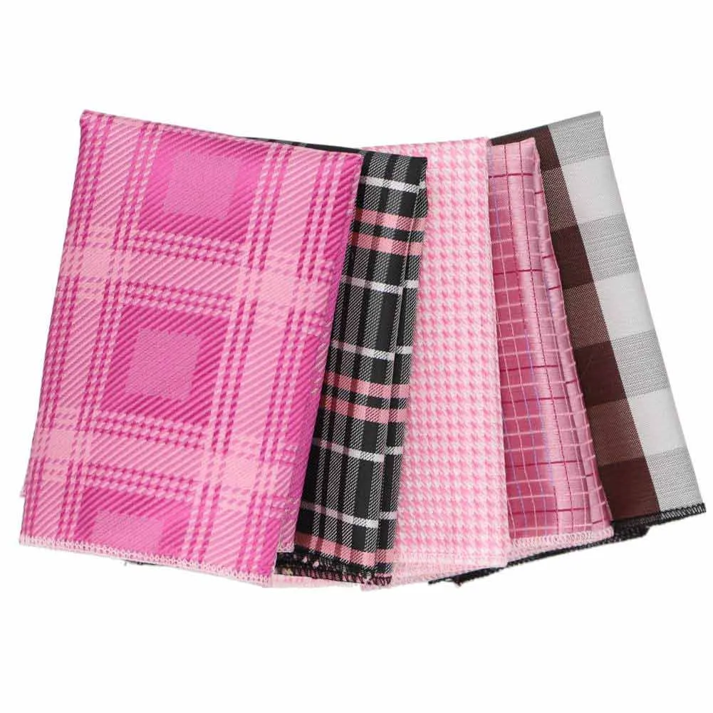 Assorted Pink Pocket Squares, 5-Pack sold by TieMart
