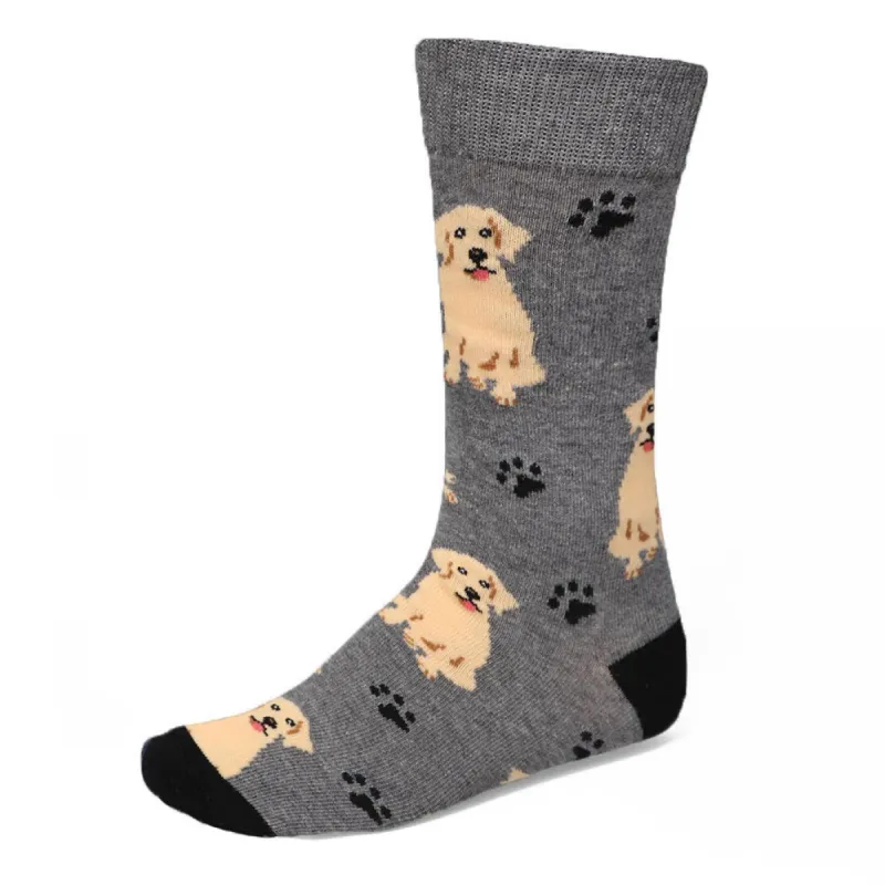 Men's Golden Retriever Socks sold by TieMart