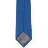 Cobalt Blue Matte Finish Necktie, 3" Width sold by TieMart