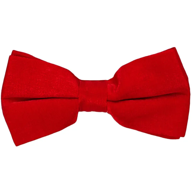 Valentine Red Band Collar Bow Tie sold by TieMart