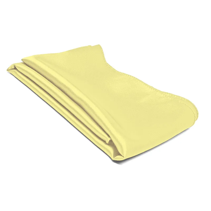 Butter Yellow Solid Color Scarf sold by TieMart