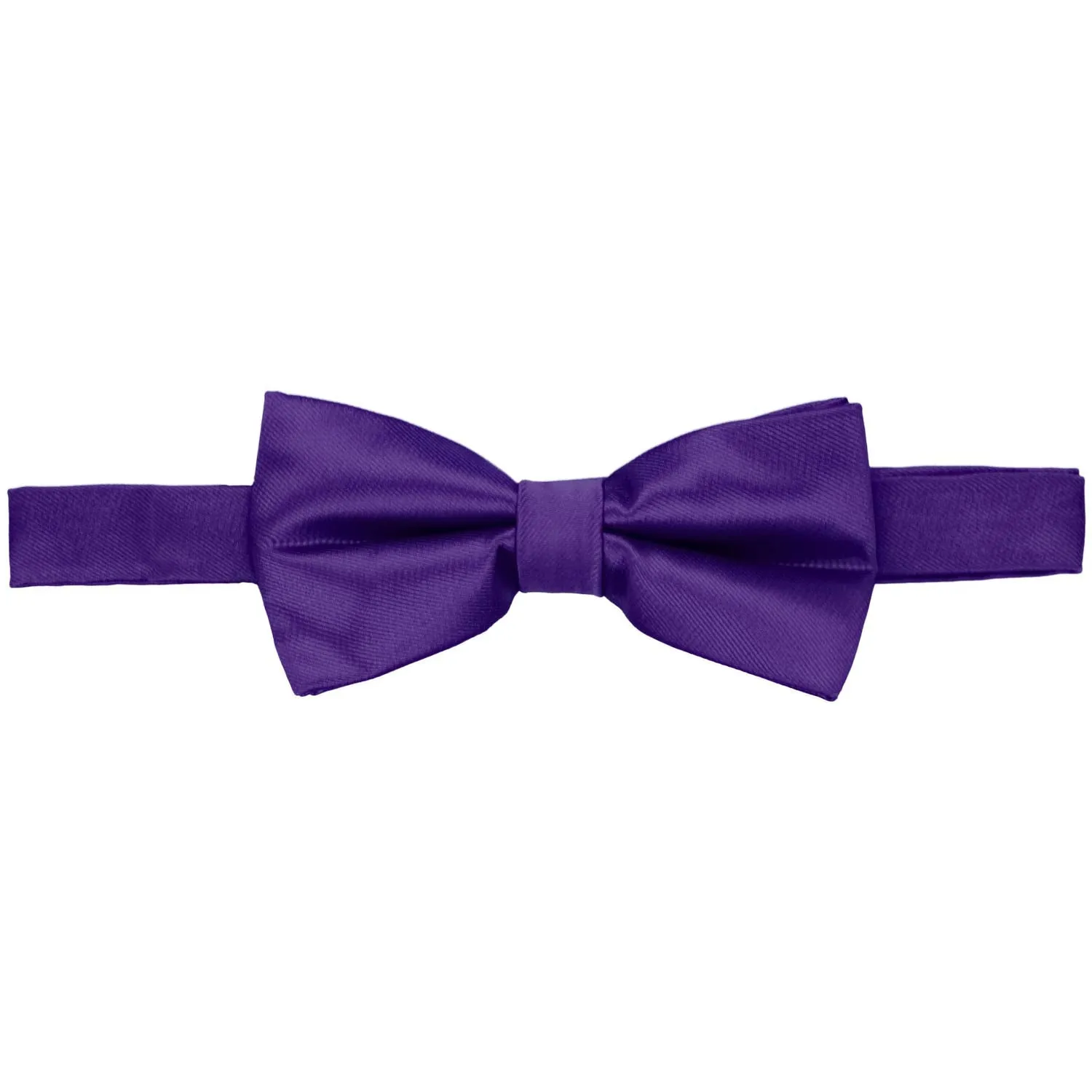 Dark Purple Band Collar Bow Tie sold by TieMart product image thumbnail 2