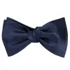 Twilight Blue Self-Tie Bow Tie sold by TieMart