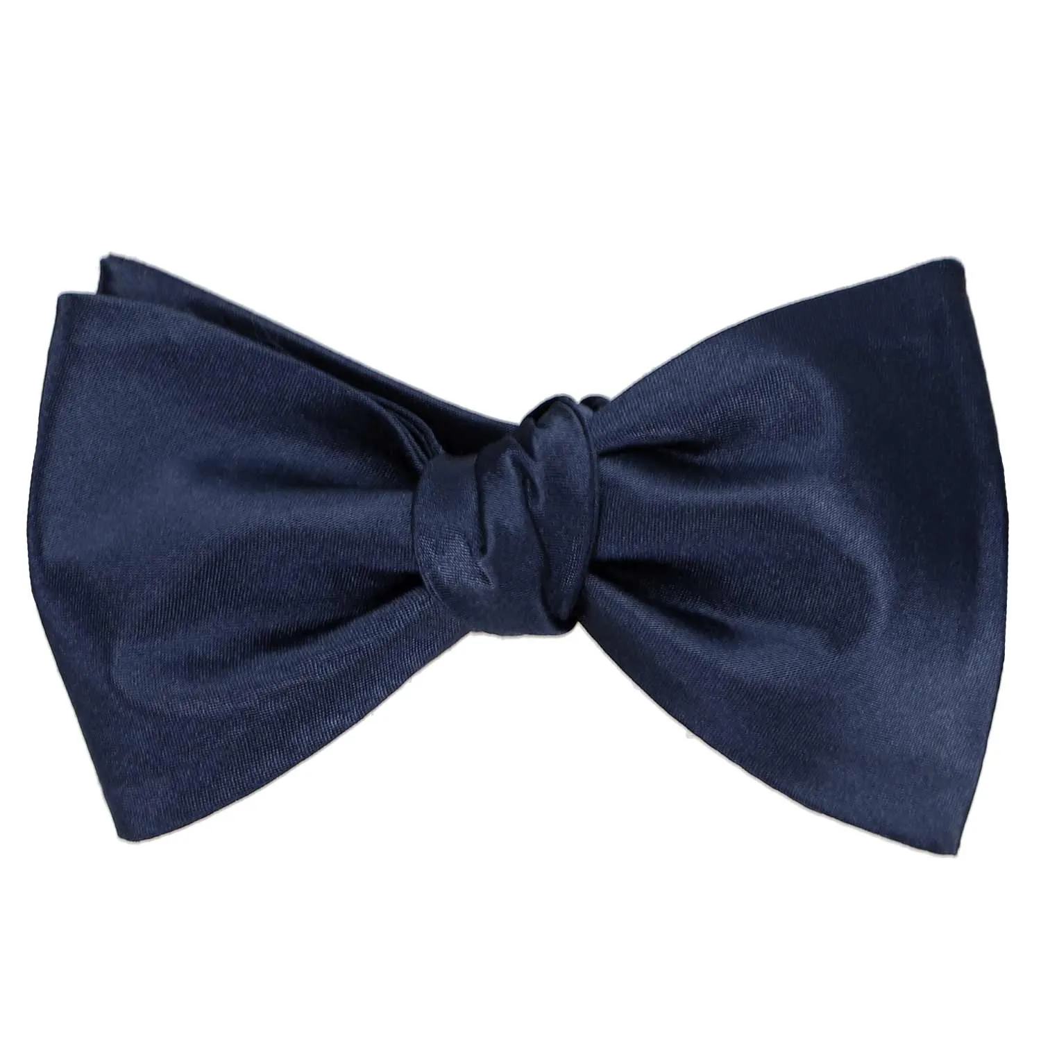 Twilight Blue Self-Tie Bow Tie sold by TieMart product image thumbnail 2