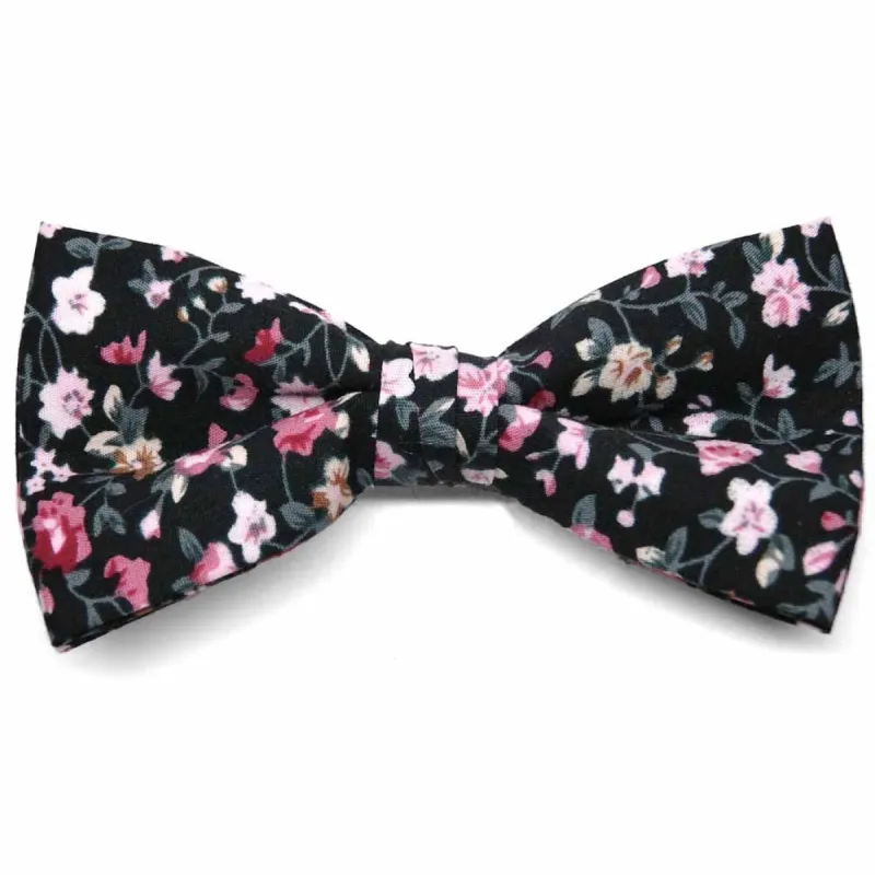 Sequoia Floral Cotton Bow Tie sold by TieMart