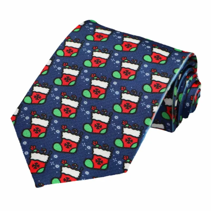 Christmas Stocking Necktie sold by TieMart