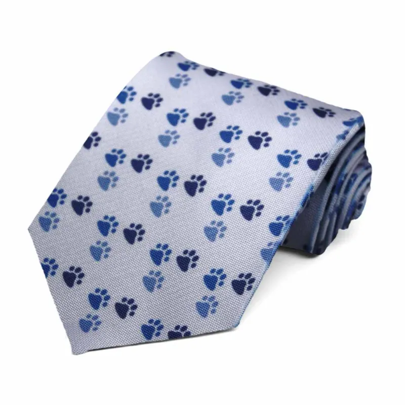 Pawprint Necktie sold by TieMart