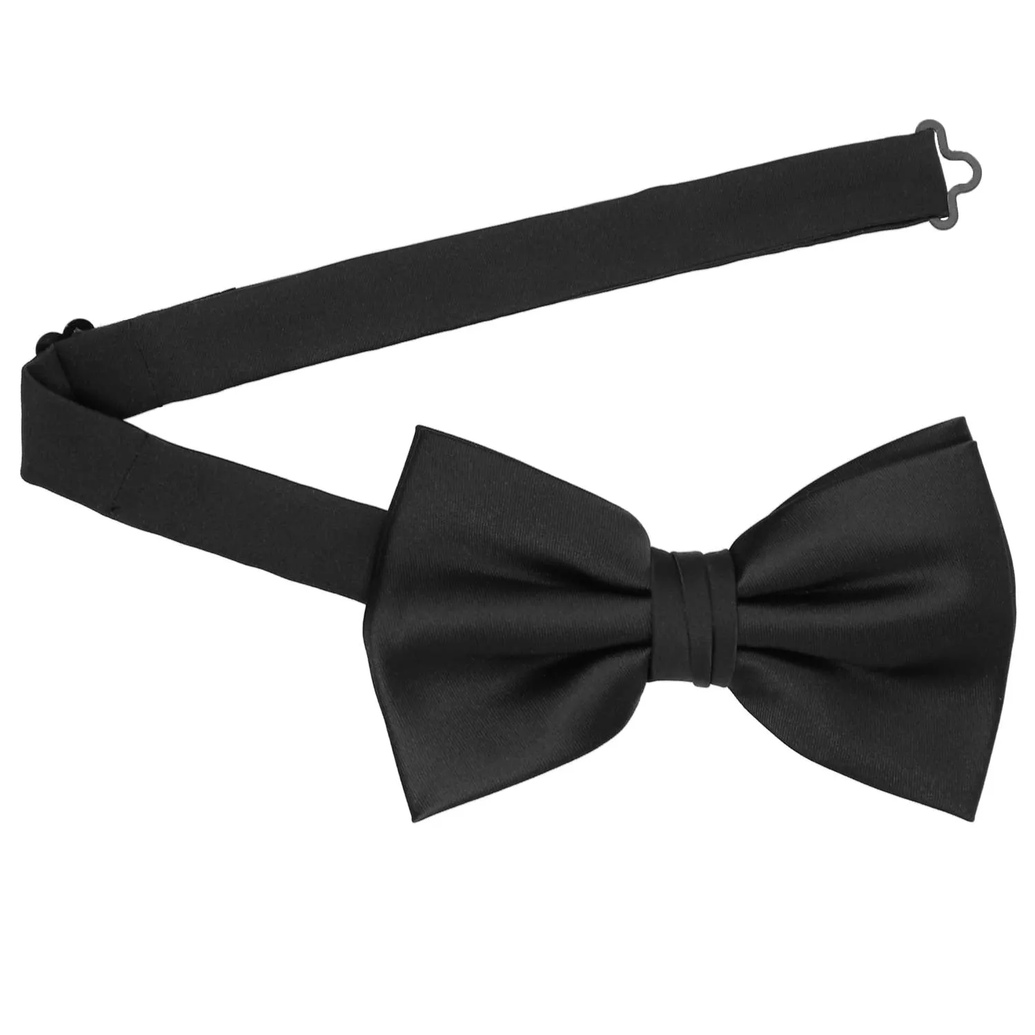 Black Premium Bow Tie sold by TieMart product image thumbnail 3