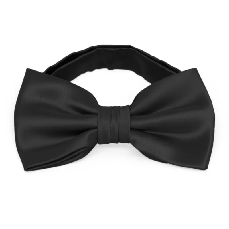 Black Premium Bow Tie sold by TieMart