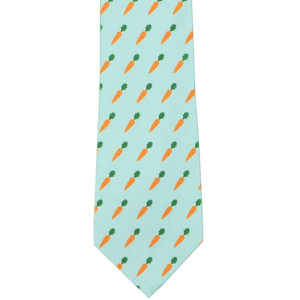 Carrot Extra Long Necktie sold by TieMart product image thumbnail 2