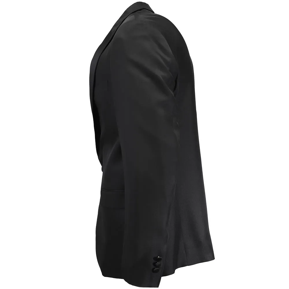 Black Peak Lapel Dinner Jacket sold by TieMart product image thumbnail 2