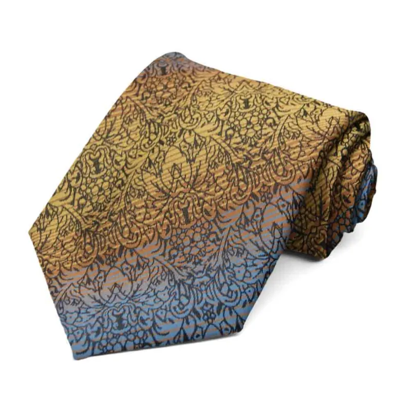 Serene Jensen Floral Necktie sold by TieMart