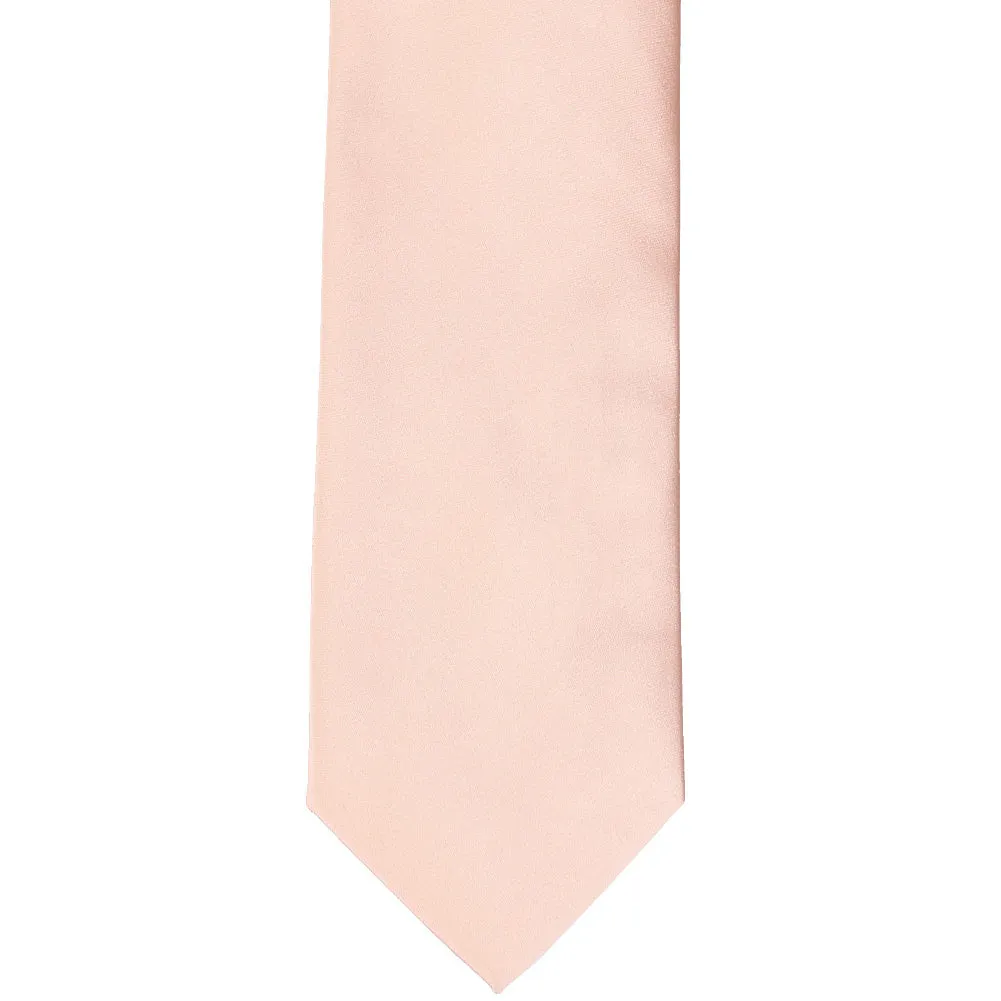 Petal Premium Solid Color Necktie sold by TieMart product image thumbnail 3