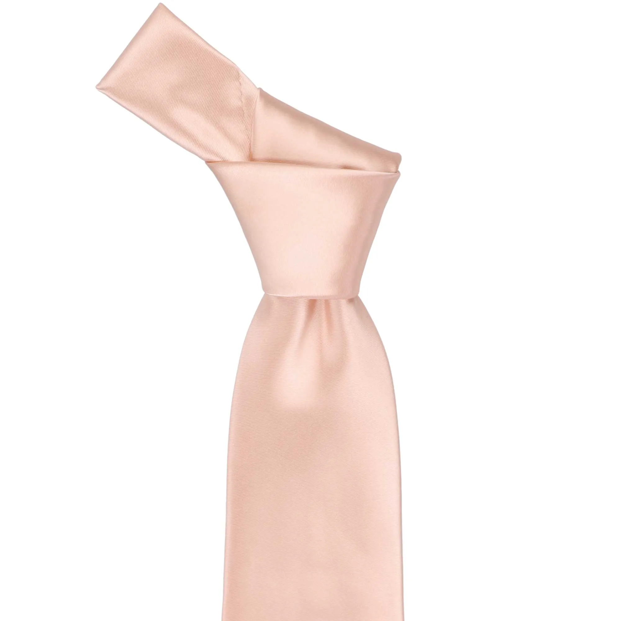 Petal Premium Solid Color Necktie sold by TieMart product image thumbnail 2