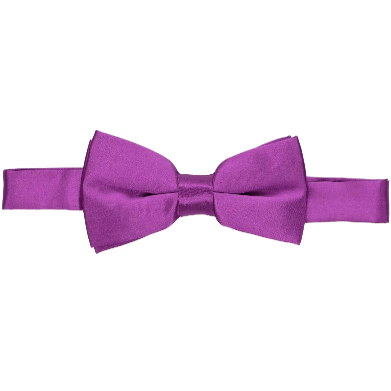 Dark Orchid Band Collar Bow Tie sold by TieMart product image thumbnail 2