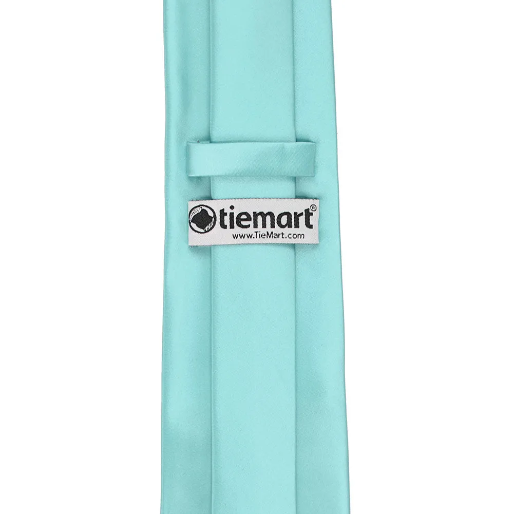 Pool Premium Solid Color Necktie sold by TieMart product image thumbnail 4