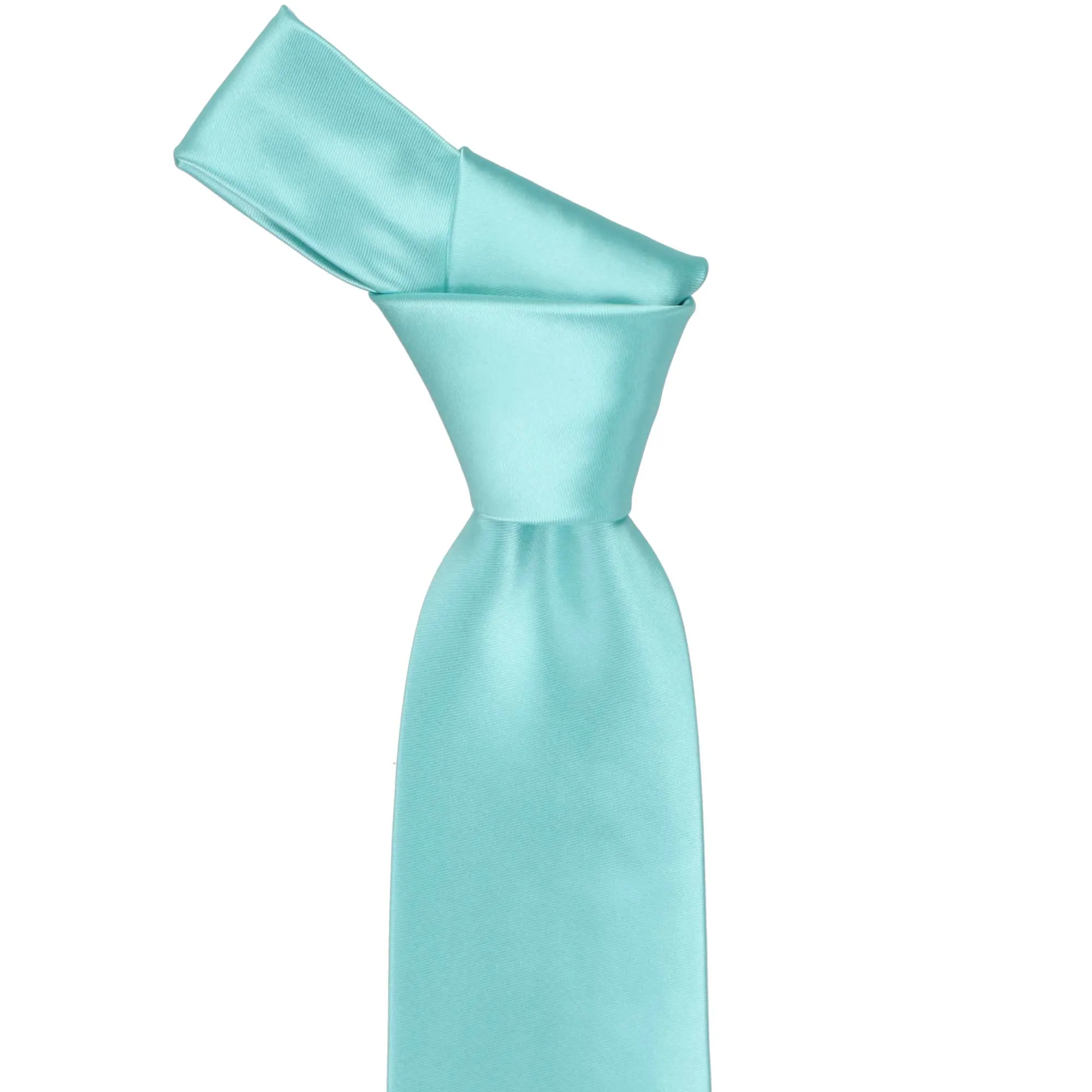 Pool Premium Solid Color Necktie sold by TieMart product image thumbnail 2