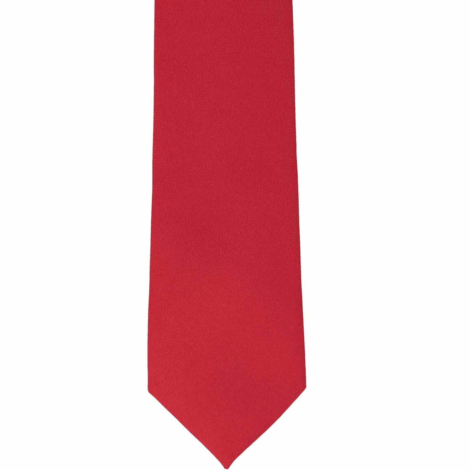 Red Clip-On Uniform Tie sold by TieMart product image thumbnail 3