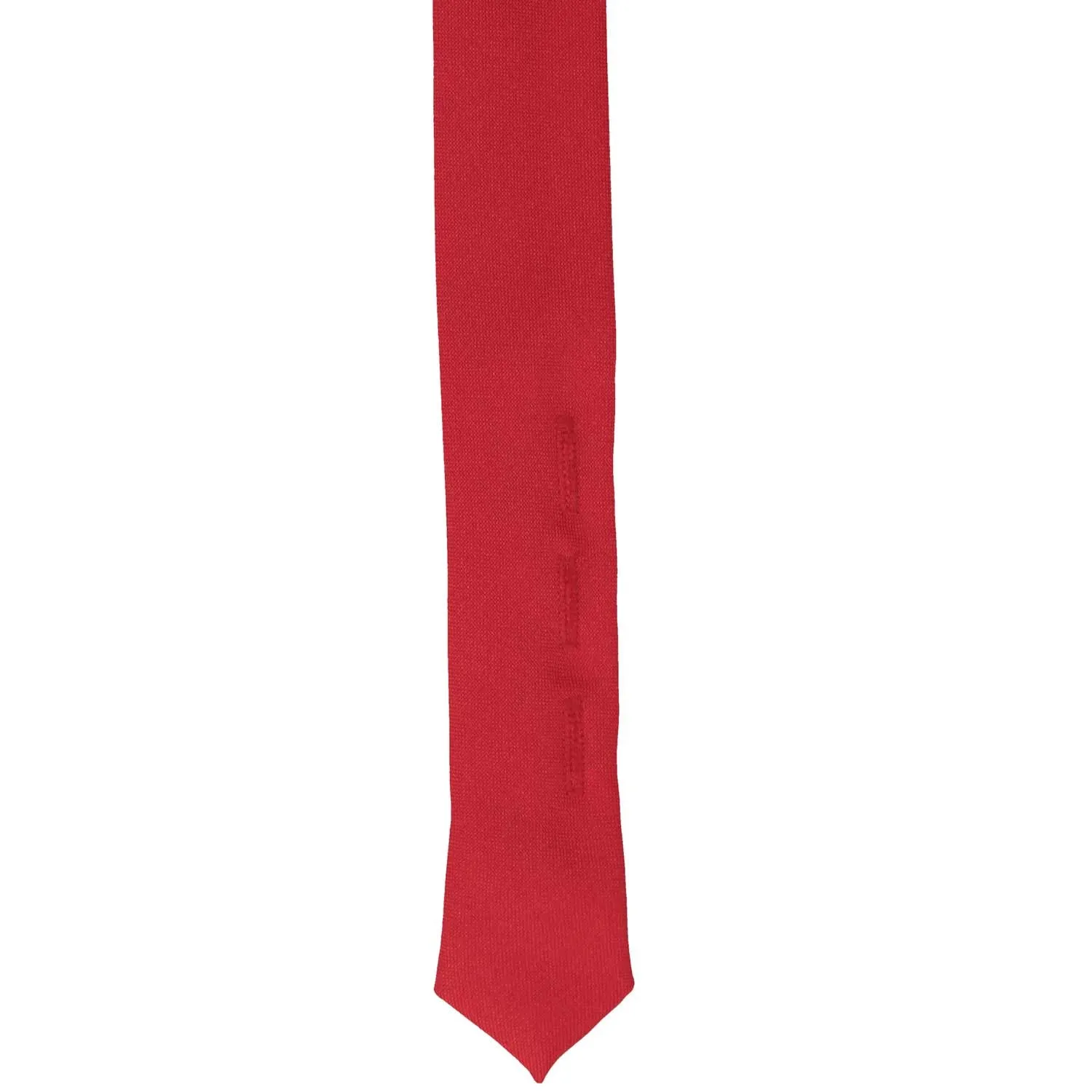 Red Clip-On Uniform Tie sold by TieMart product image thumbnail 5