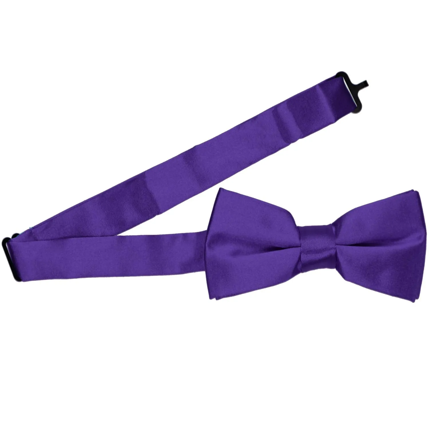 Amethyst Purple Band Collar Bow Tie sold by TieMart product image thumbnail 3