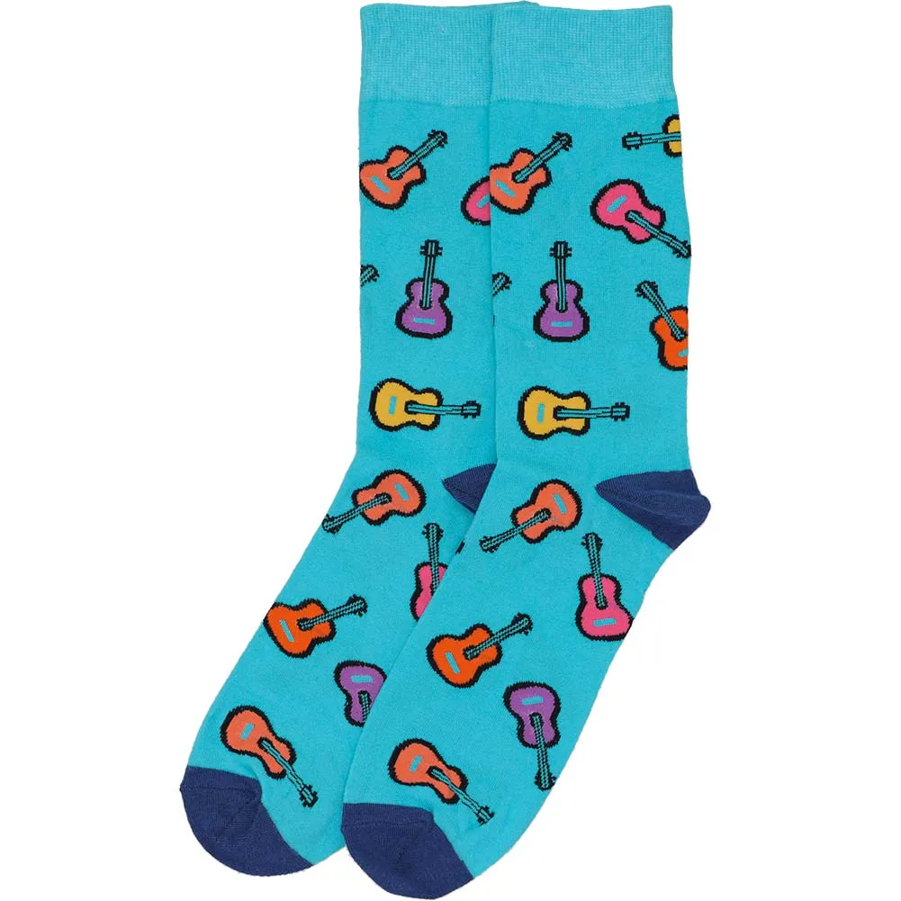 Men's Guitar Socks sold by TieMart product image thumbnail 3