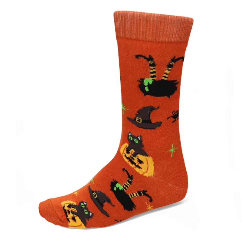 Men's Vintage Halloween Socks sold by TieMart