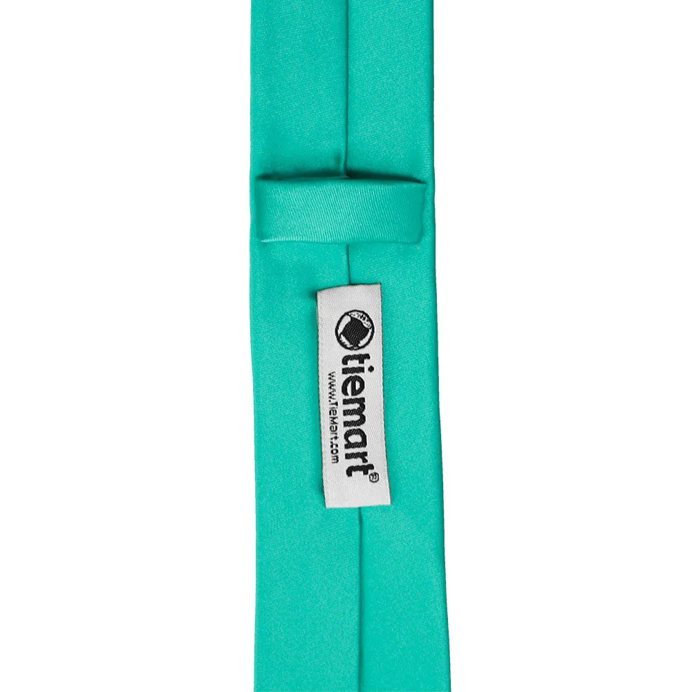 Mermaid Premium Skinny Necktie, 2" Width sold by TieMart product image thumbnail 3