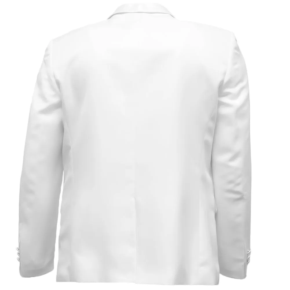 White Dinner Jacket sold by TieMart product image thumbnail 3