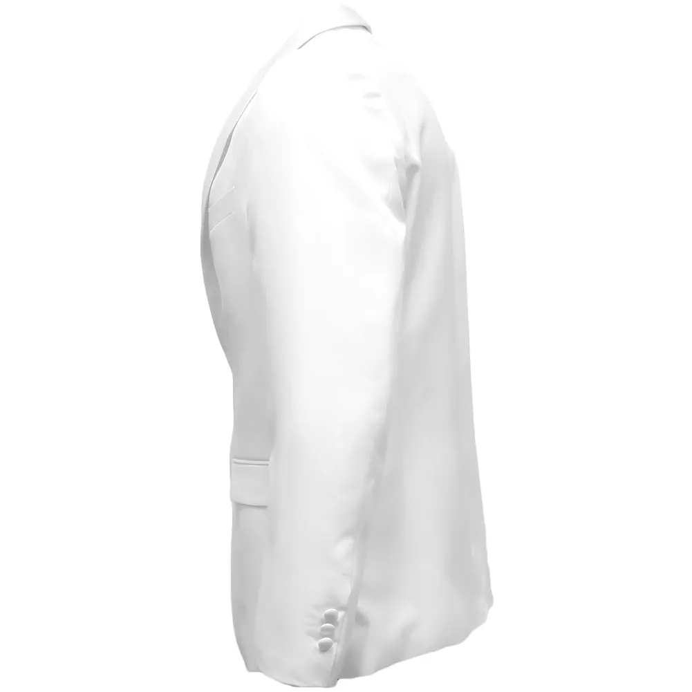 White Dinner Jacket sold by TieMart product image thumbnail 2