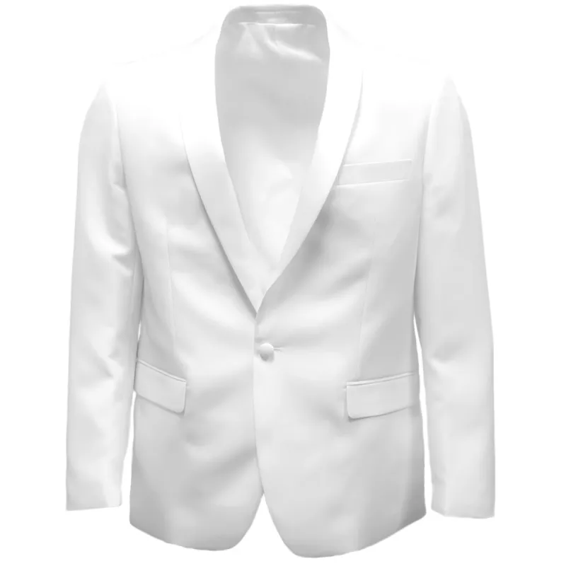 White Dinner Jacket sold by TieMart