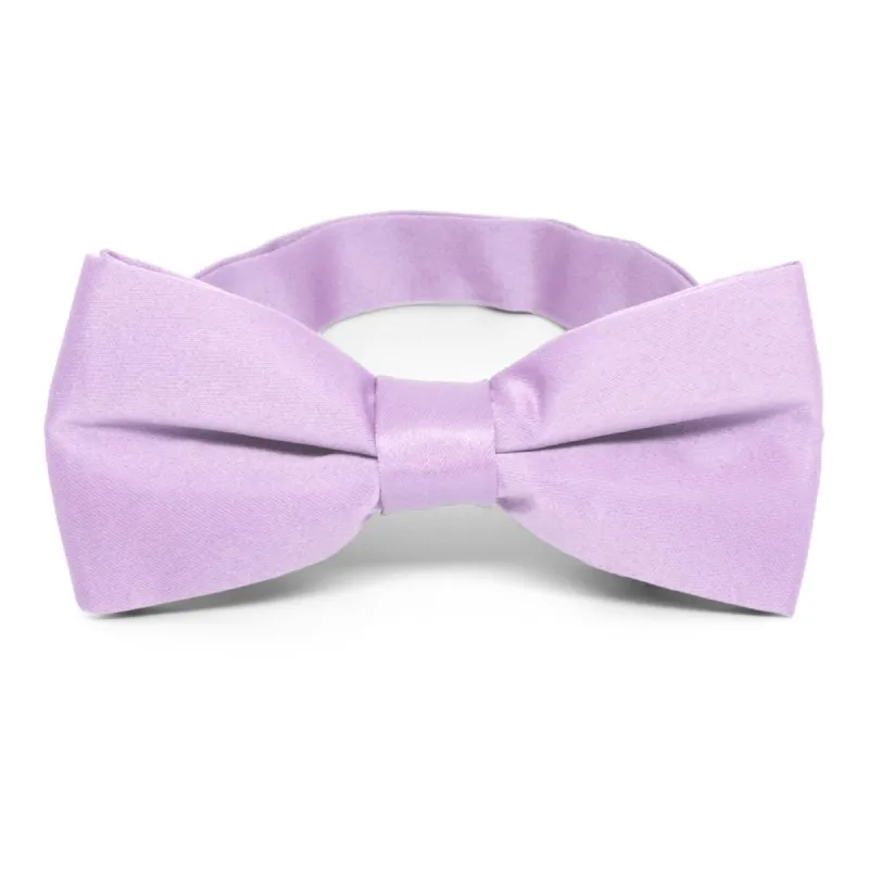 Viola Purple Band Collar Bow Tie sold by TieMart