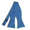 Blue Self-Tie Bow Tie sold by TieMart