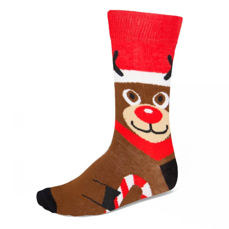 Men's Reindeer Socks sold by TieMart
