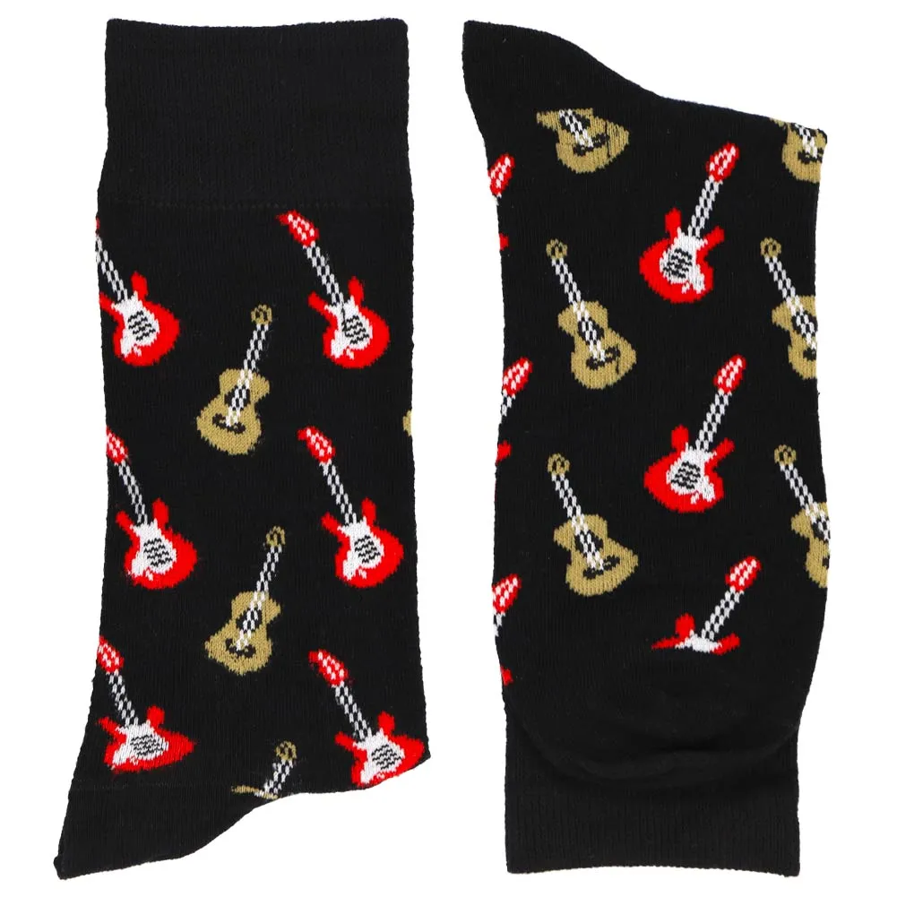 Men's Electric Guitar Socks sold by TieMart product image thumbnail 2