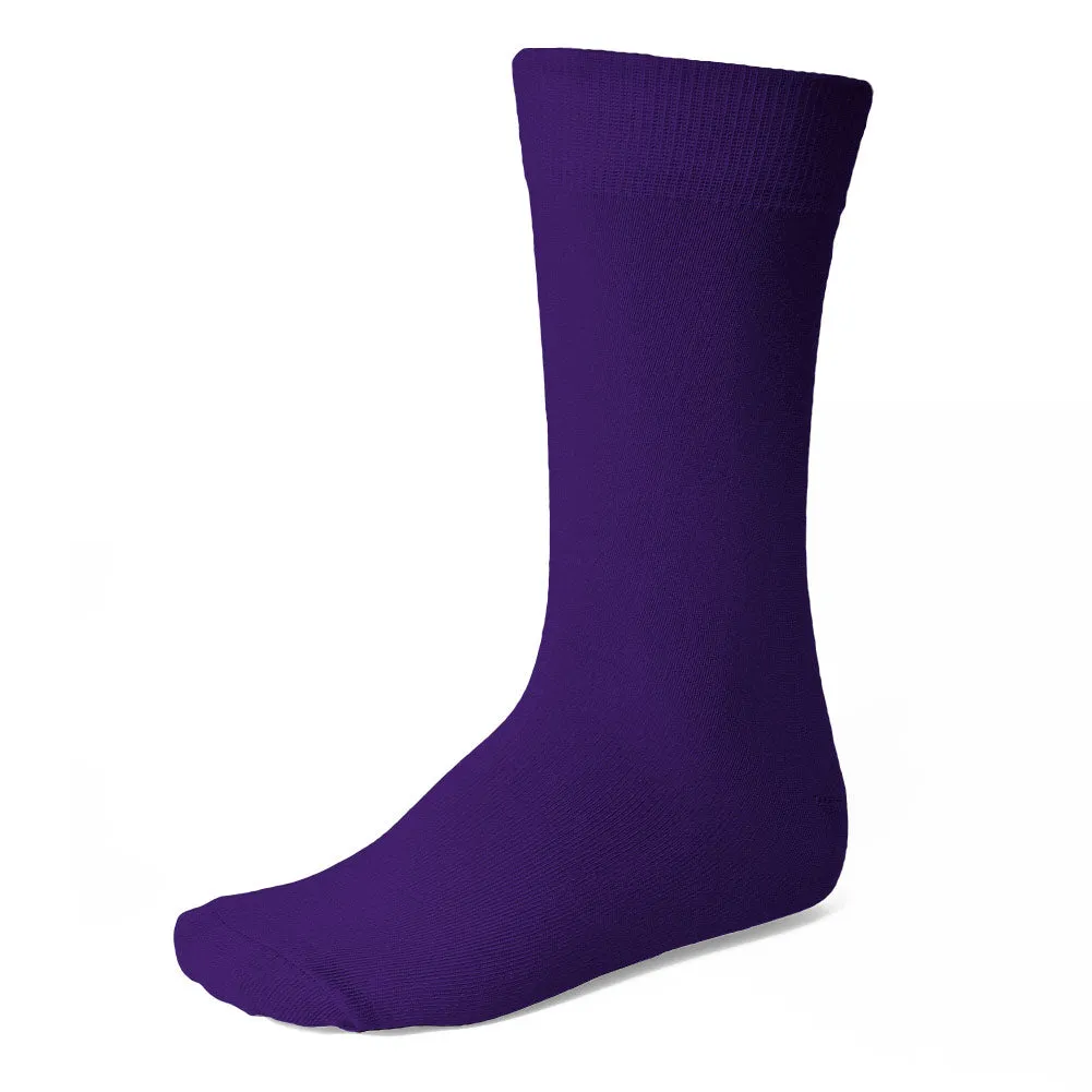 Men's Amethyst Purple Socks sold by TieMart