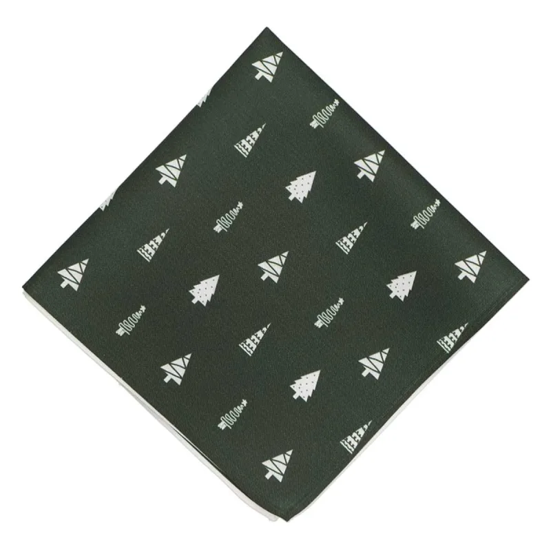 O Christmas Tree Pocket Square sold by TieMart