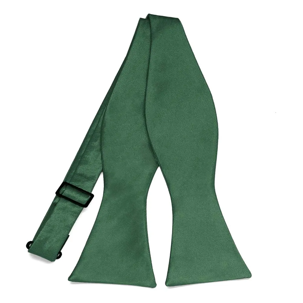 Forest Green Self-Tie Bow Tie sold by TieMart