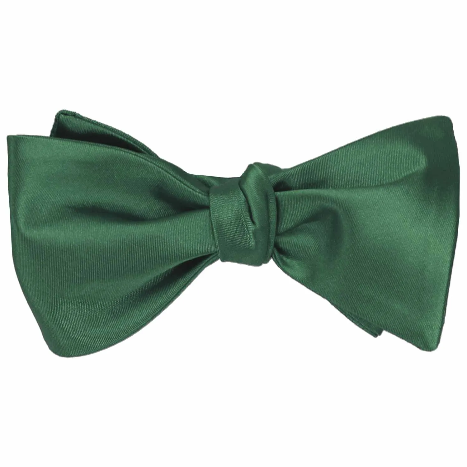Forest Green Self-Tie Bow Tie sold by TieMart product image thumbnail 2