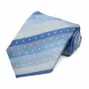 Blue Manchester Striped Necktie sold by TieMart