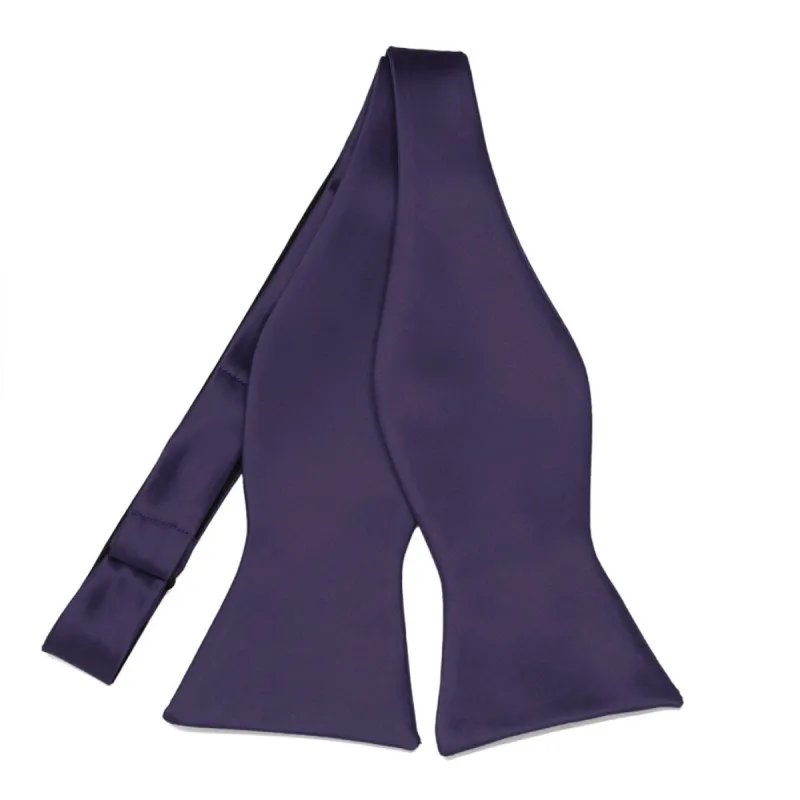 Lapis Purple Premium Self-Tie Bow Tie sold by TieMart