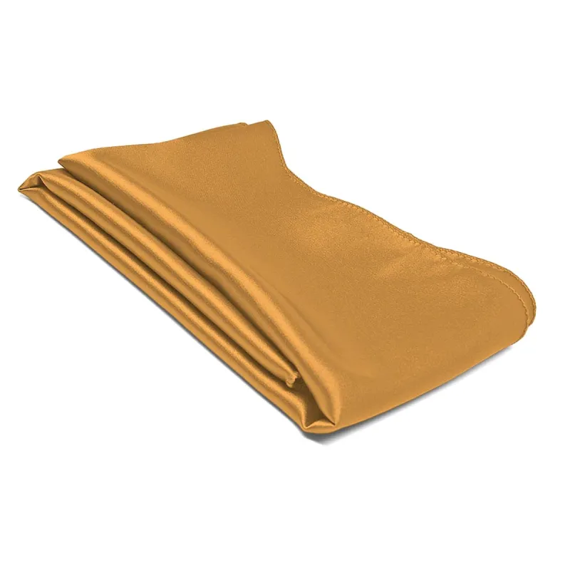 Antique Gold Solid Color Scarf sold by TieMart